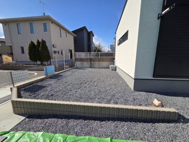 新築　太田市東別所町第7期　1号棟の庭|新築　太田市東別所町第7期