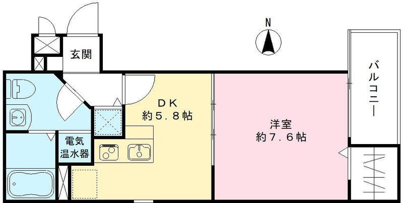 リタコートの間取り