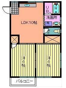 片山コーポラスの間取り