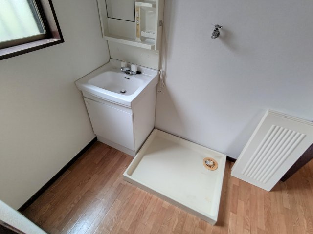 片山コーポラスの洗面所