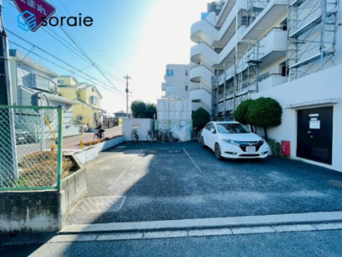 ハイマート川越の駐車場|１月２６日撮影