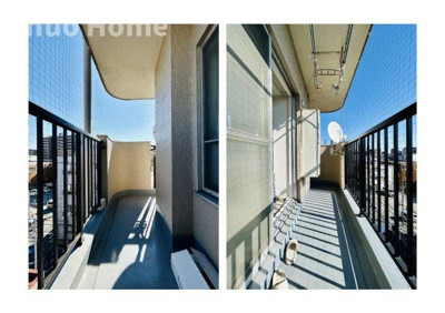 【バルコニー】 | ニックハイムお花茶屋 | L字バルコニー