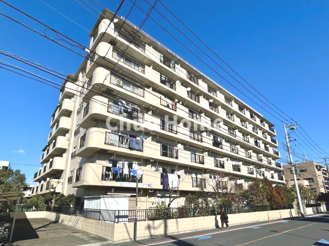 ニックハイムお花茶屋の外観|外観。ペットの飼育可能マンションです。京成本線「お花茶屋駅」徒歩3分のロケーション。
