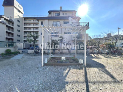 【中庭】 | ニックハイムお花茶屋 | 中庭