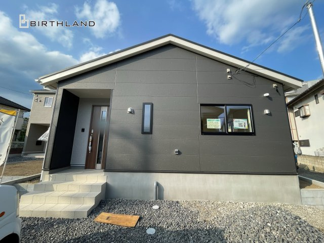 新築戸建・新築建売　桐生市広沢町第19　広沢小学校・広沢中学校の外観|＜2号棟＞間もなく完成予定です！2026年5月上旬撮影！