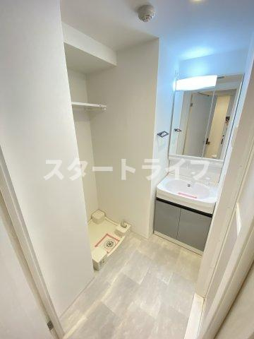 大阪市淀川区西中島１丁目の賃貸マンションの洗面所