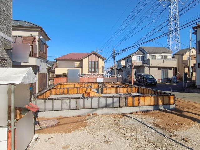 所沢市松郷・全1棟　新築一戸建　～LDK18.2帖～の外観|現地写真（2026年1月29日撮影）