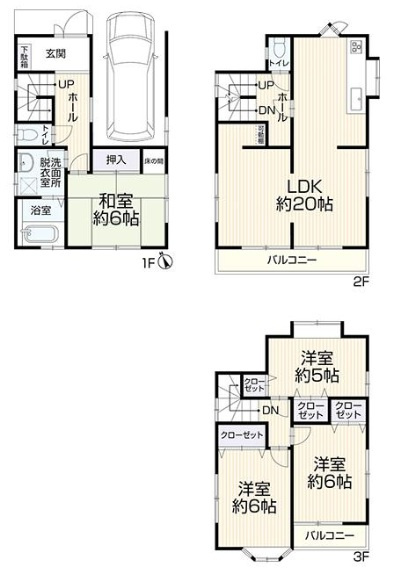 神戸市垂水区美山台1丁目の間取り|間取り図はコチラ♪