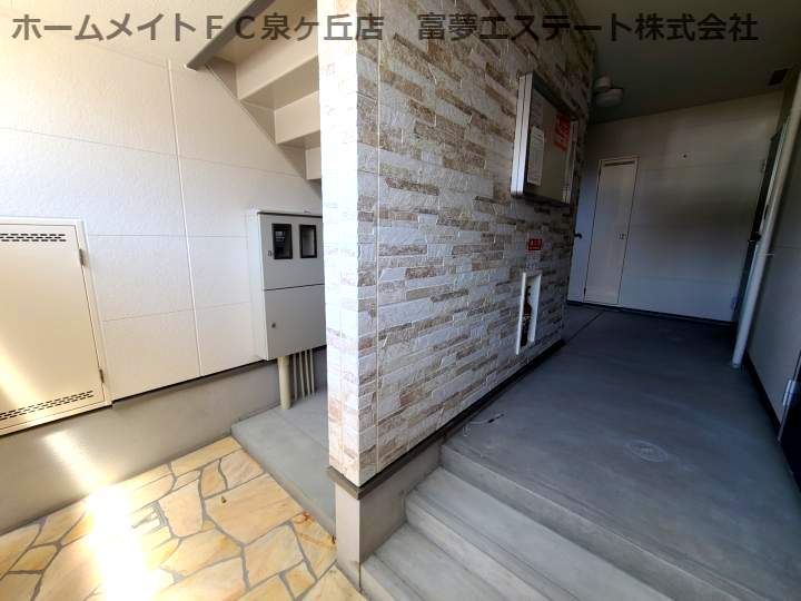 フジパレス堺石津川サウスのロビー