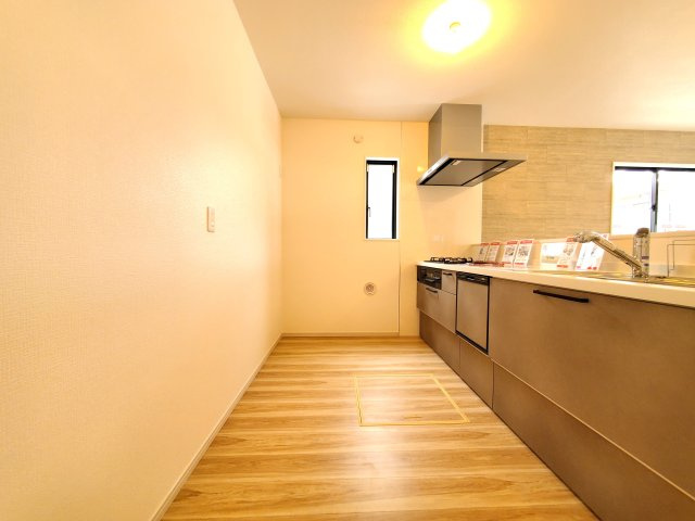 三郷市　戸ケ崎1丁目　新築戸建　全4棟のキッチン|使いやすいキッチンです