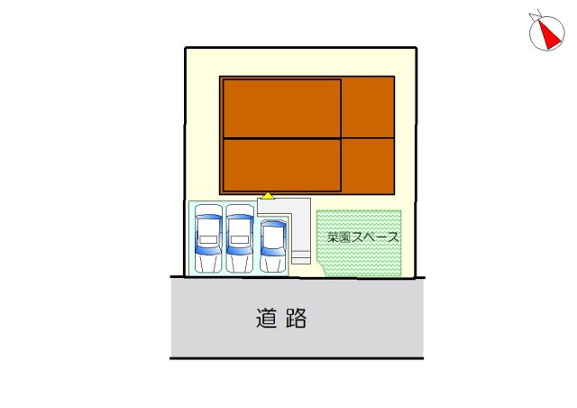 加東市南山３丁目の中古一戸建の区画図