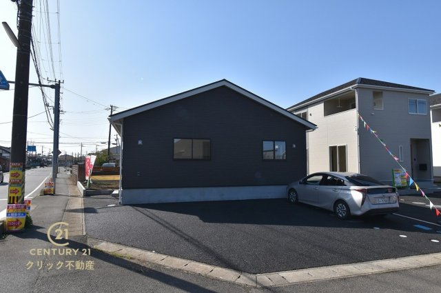Cradlegarden　 ひたちなか市平磯遠原町　第2　4の外観|平磯駅徒歩8分。美乃浜学園徒歩20分。
遠原中央公園近く。大ちゃん通りまで徒歩12分。
人気の平屋建て。海が身近に感じられます。