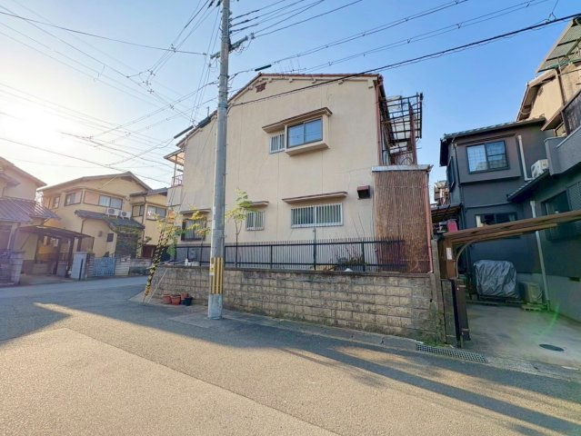 淀生津町　メインプランの前面道路含む現地写真