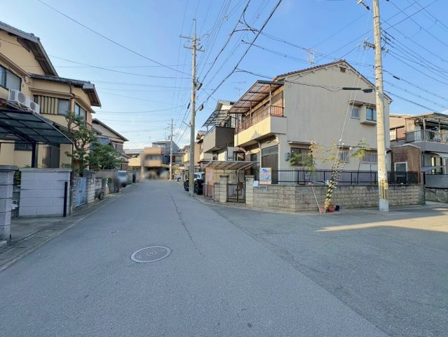 淀生津町　建築条件無土地の前面道路含む現地写真|一生に一度の住宅購入は経験豊富なスタッフのいるおうちカンパニーで♪（Ｒ８．１撮影）
