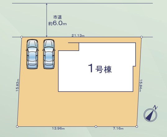 吉田町住吉　第1／の区画図