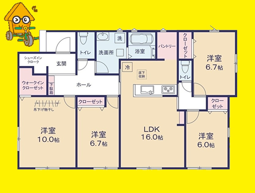 吉田町住吉　第1／の間取り