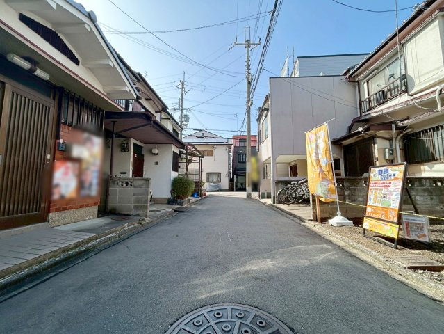 西七条名倉町　建築条件無土地の前面道路含む現地写真|＼＼資料請求だけも大歓迎！／／お家のパンフレットをメールなどでお送りいたします！（R8.2撮影）