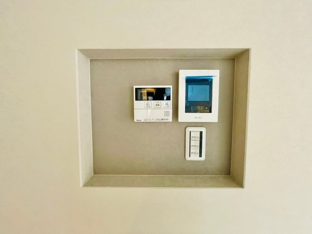 西七条名倉町　新築参考プランの完成予想図|【施工例】
収納や飾り棚、照明などのスイッチをオシャレに演出してくれるニッチで壁に空いた空間を有効活用！