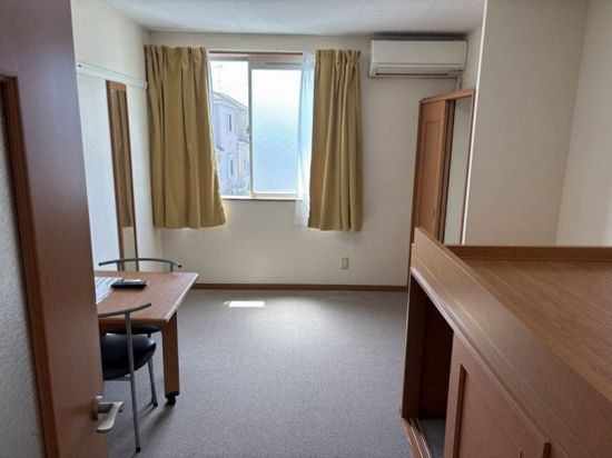 レオパレスボヌールの寝室