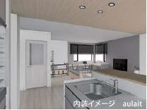 岸和田市東ヶ丘町　新築戸建の完成予想図