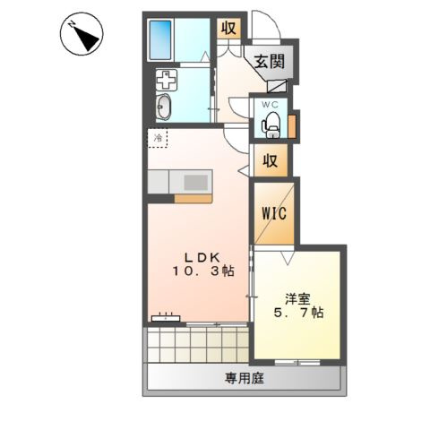 Ｆｒｅｅｄｏｍ　フリーダムの間取り
