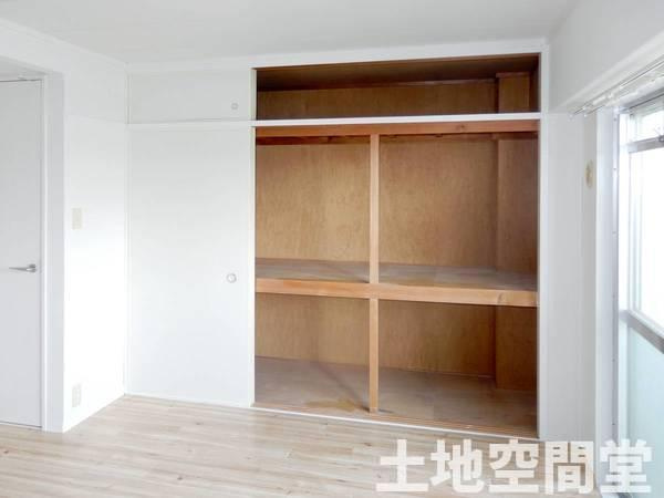ビレッジハウス則松4号棟の収納|同一物件・同一タイプの間取りの写真です