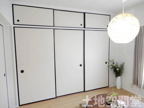 ビレッジハウス水巻2号棟の収納|モデルルームの写真です