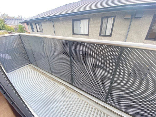 アクシス本城　Ｂのバルコニー