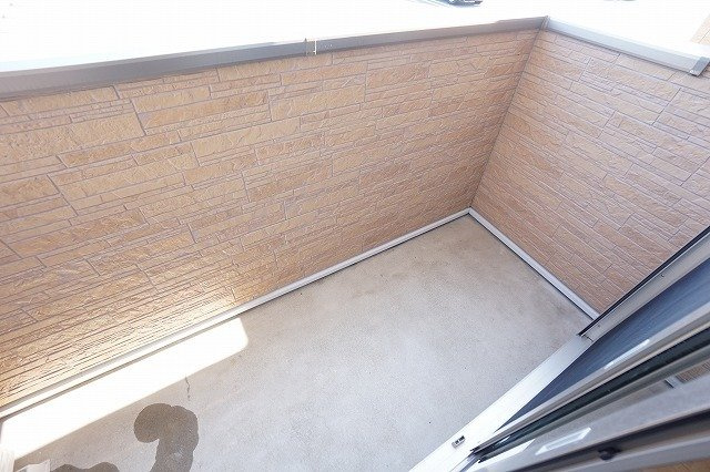 フレグラース水巻Ⅱのバルコニー