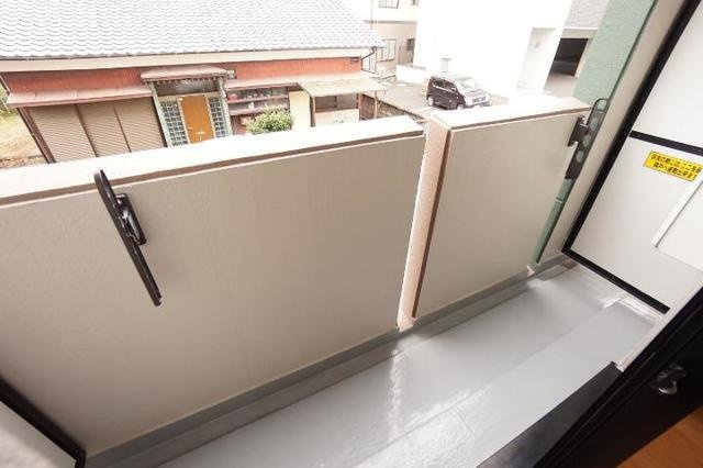 カンフィデンス三ヶ森のバルコニー