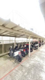 【駐車場】 | ダイアパレス宝塚クオリテージⅠ | バイク置場