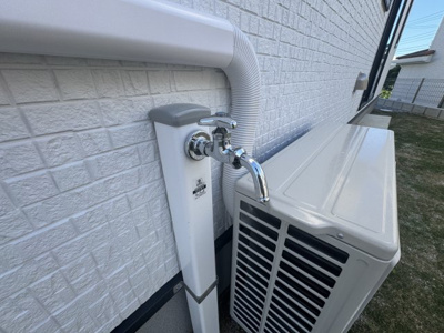 【設備】 | 南城市知念久手堅（全4棟）B号棟 | B号棟　外水栓♪