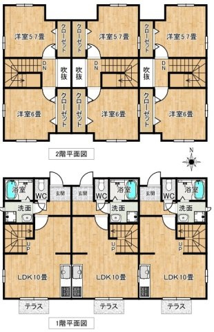 　☆　フォレスト　☆の間取り