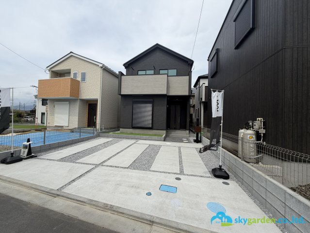 平塚市豊田宮下3期　新築戸建　全2棟2号棟の外観