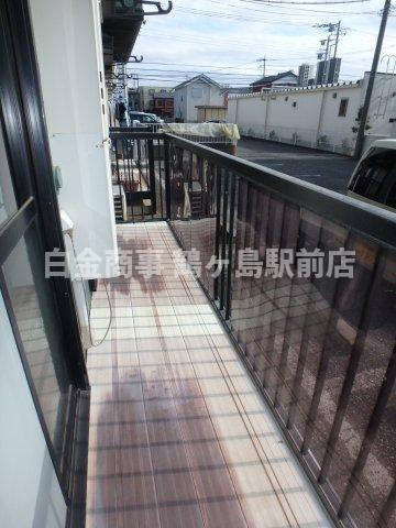 タウンコート（鶴ヶ島）のバルコニー