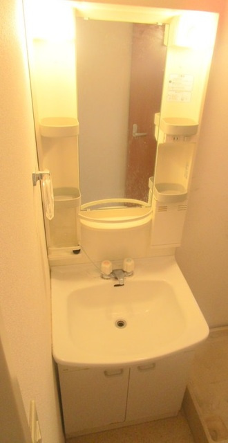 カーサマキの洗面所|独立洗面台