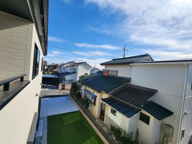 ハートフルタウン 高崎市双葉町 A号棟の展望|現地撮影