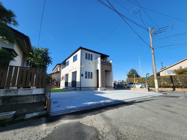 ハートフルタウン 高崎市双葉町 A号棟の前面道路含む現地写真|現地撮影