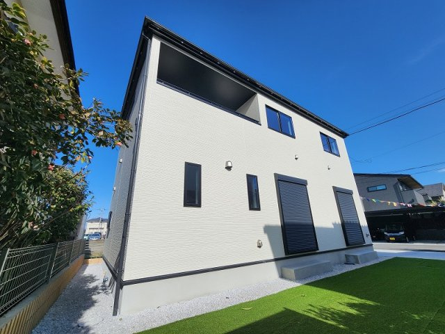 ハートフルタウン 高崎市双葉町 A号棟の外観|現地撮影