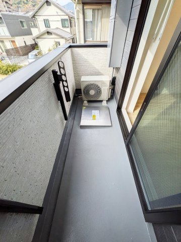 パラジソ大町のバルコニー