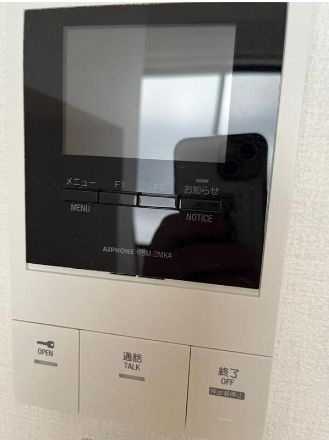 ゴールデンヒルズのセキュリティ|モニター付きインターホン☆（同一仕様写真）