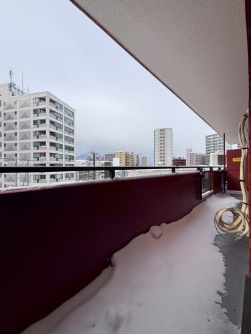 シャンボール円山北町・第2のバルコニー