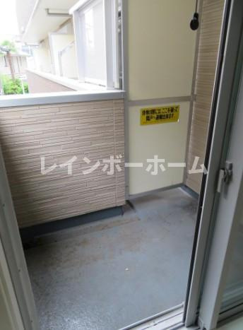 リーヴェルポート立石フェリーチェのバルコニー