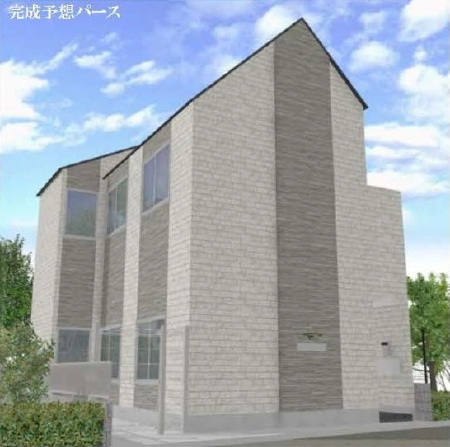 マイプラン中野Ｂ【myplan中野B棟】の外観パース|完成予想パース