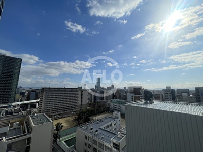 グランセジュール大国町　敷津小学校区の展望|グランセジュール大国町(敷津小学校区)　展望