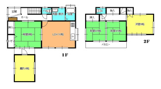 【間取り】 | 坂戸市西坂戸 中古住宅