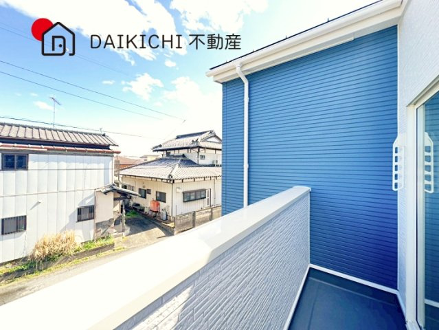 【バルコニー】 | 東松山市松山町3丁目　新築戸建　全4棟　2号棟