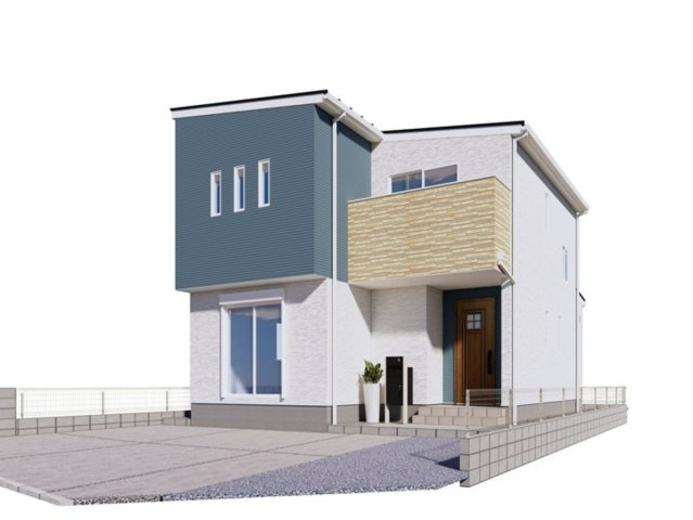 【外観パース】 | 東松山市松山町3丁目　新築戸建　全4棟　2号棟 | 2号棟
