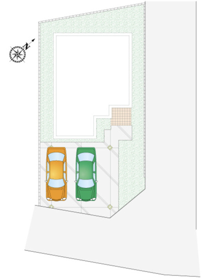 【区画図】 | 東松山市松山町3丁目　新築戸建　全4棟　2号棟