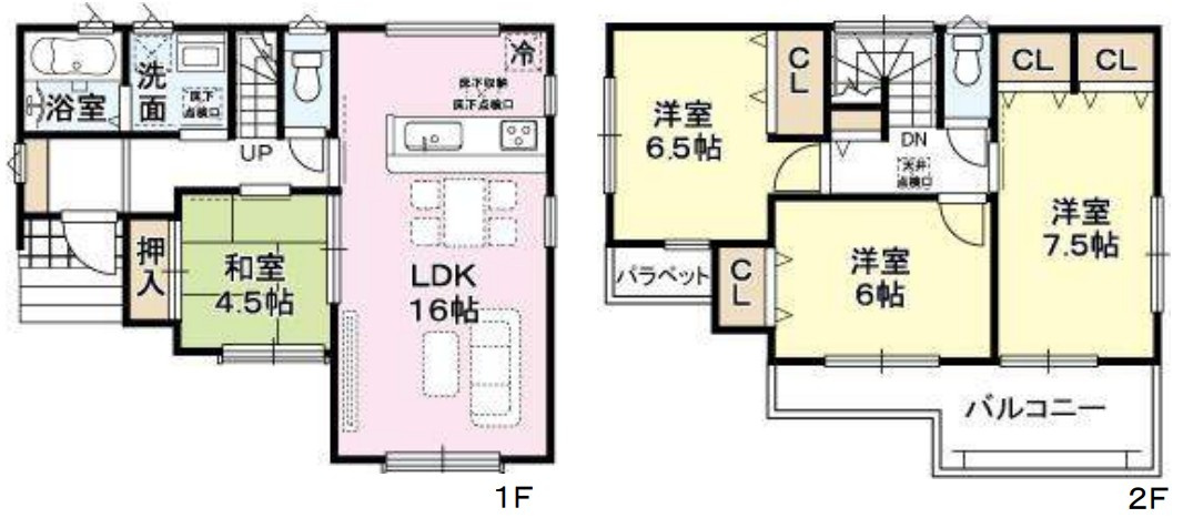 神戸市西区長畑町の間取り